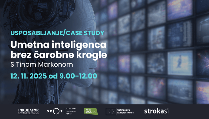 Umetna inteligenca brez čarobne krogle - Inkubator Savinjske regije V Celu dogaja