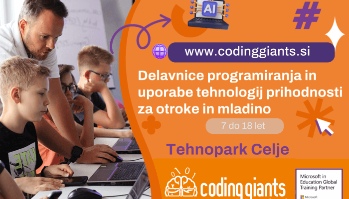 Cyber avantura - Tehnopark Celje V Celu dogaja