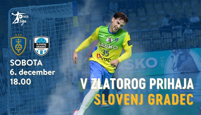 RK Celje Pivovarna Laško : RK Slovenj Gradec - Dvorana Zlatorog V Celu dogaja