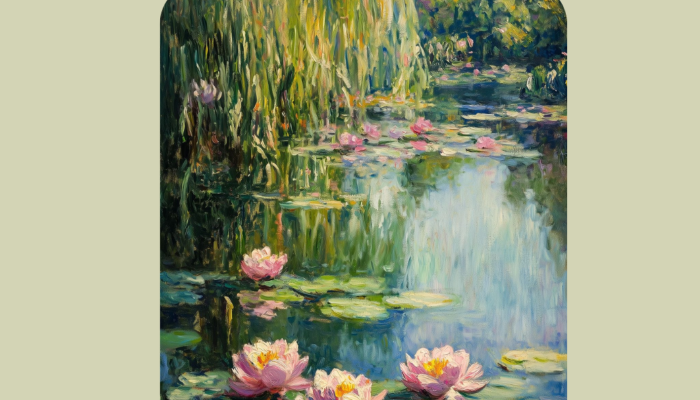 Slikarski večer v slogu Moneta