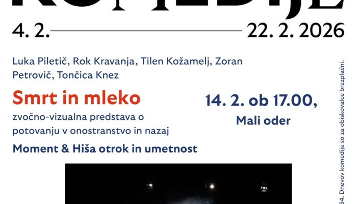 Dnevi komedije: Smrt in mleko