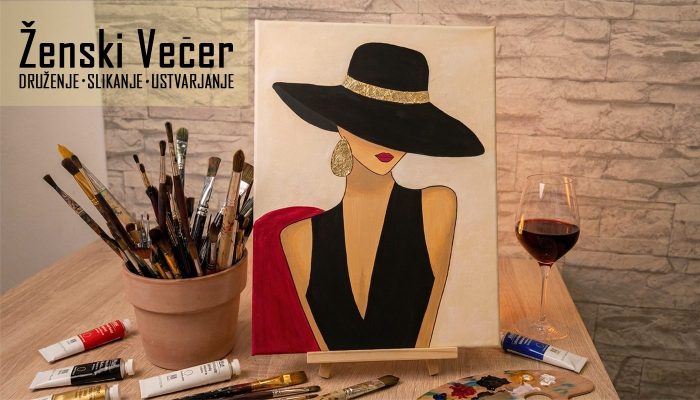 Slikarska zabava: Mestno dekle