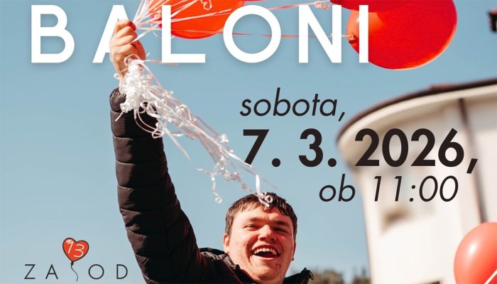 Pohod z rdečimi baloni