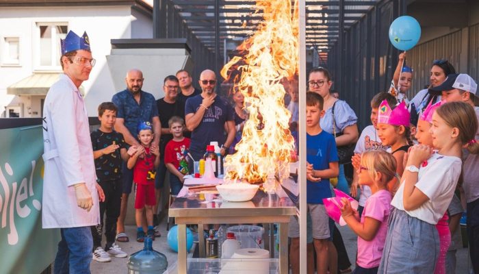 Otvoritev znanstvene ploščadi