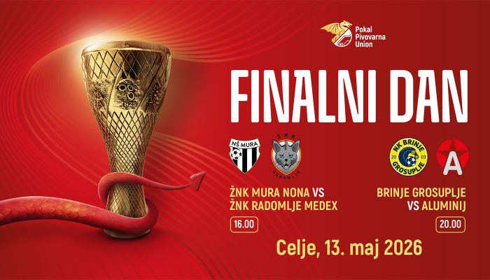 Finale pokala Pivovarna Union 2025/2026