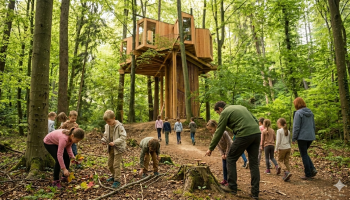 Gozd kliče – na Drevesno hišo!