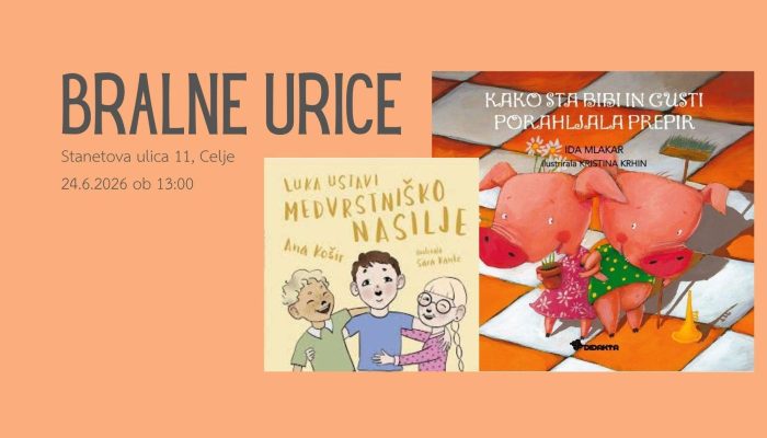 Knjigarna HOOP : otroške bralne urice