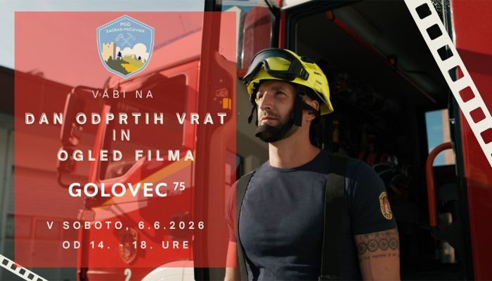 Dan odprtih vrat in ogled filma Golovec 75