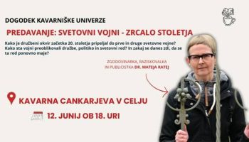 Kavarniška univerza: dr. Mateja Ratej