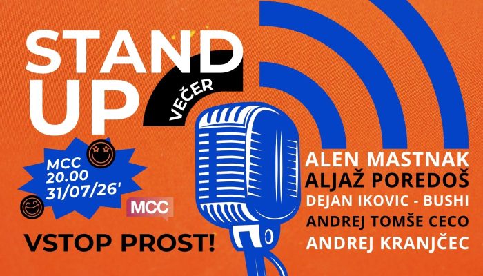 STAND UP Open Mic večer