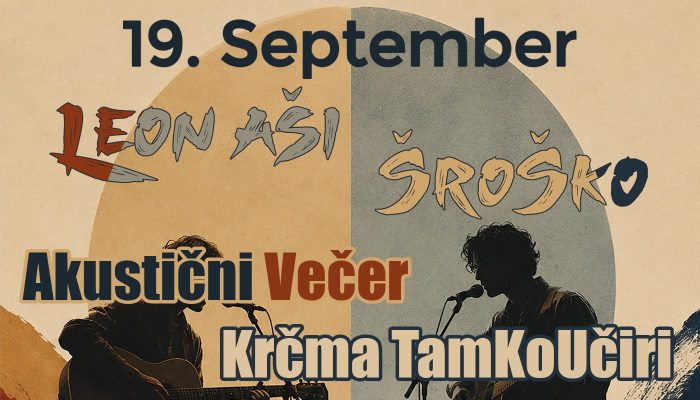 Akustični večer – Leon Aši in Šroško