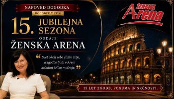 15. jubilejna sezona pogovorne oddaje Ženska arena