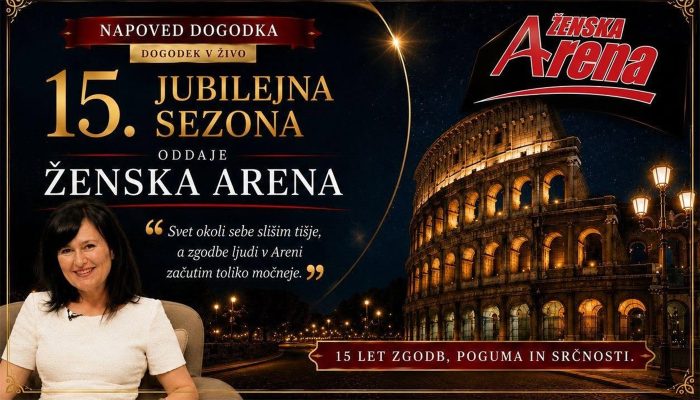 15. jubilejna sezona pogovorne oddaje Ženska arena