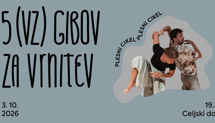 5 (vz)gibov za vrnitev