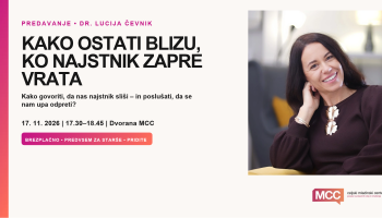 Predavanje za starše z dr. Lucijo Čevnik