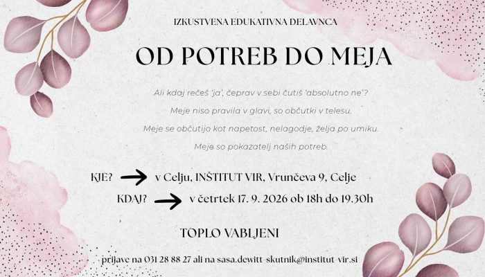 Od potreb do meja