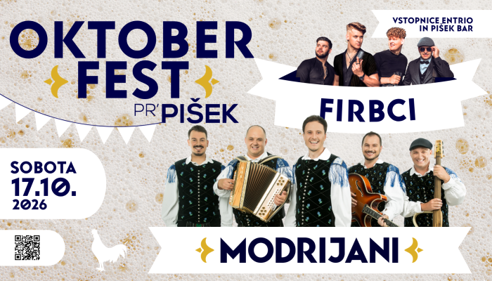 Modrijani & Firbci: Oktobrfest  Pr’Pišek