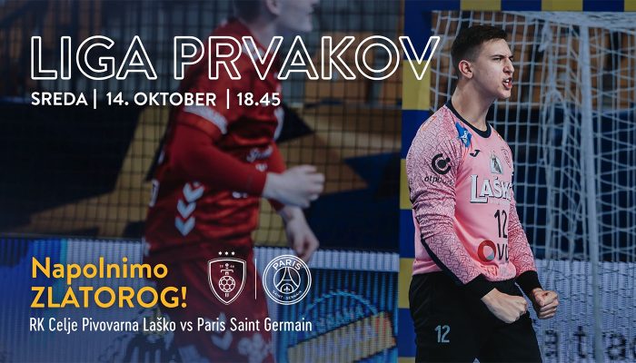 EHF Liga Prvakov v Celju: prihaja PSG