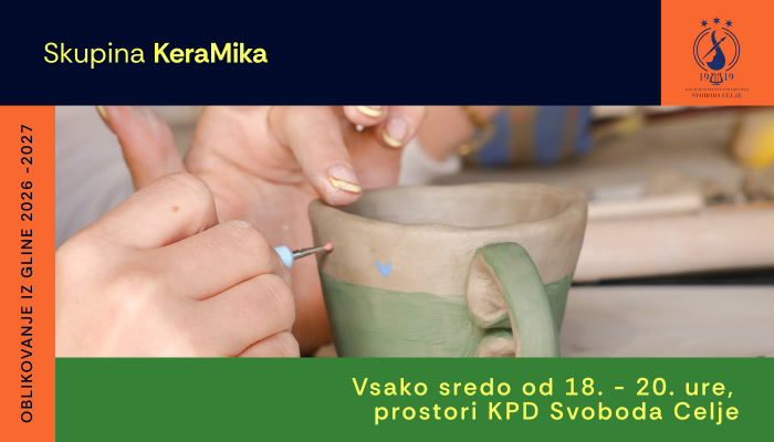 TEČAJ OBLIKOVANJA GLINE – KeraMika