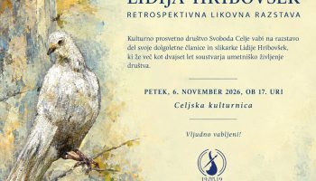 Retrospektivna razstava Lidije Hribovšek