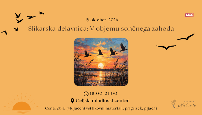 Slikarska delavnica: Sončni zahod